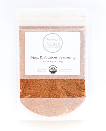 Primal Palate Organic Spices, Meat & Potatoes Seasoning, Certified Organic,