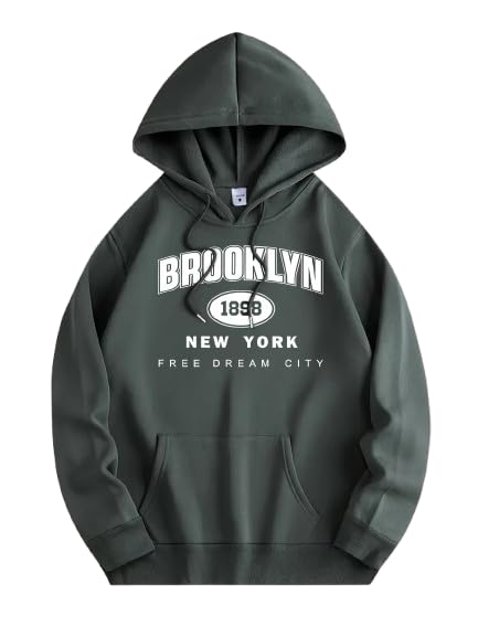 Image of FN3 Printed Sweatshirt Hoodie for Men || Printed Classic Hoodie (Polyester /Regular Fit)
