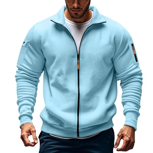 Cremalleras para hombre con capucha que no pesan para diario casual