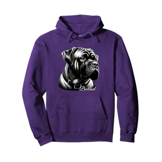 Boerboel Large Dog Breed Owners Boerboel Dog Lovers Art Pullover Hoodie