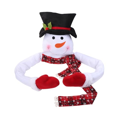 Besreey Weihnachtsbaumspitze in Form eines Schneemanns -...