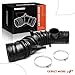 A-Premium Engine Air Intake Hose Tube with Clamps Compatible with Toyota Camry & Solara 2000 2001, L4 2.2L, Naturally Aspirated, Replace# 17881-03110, 1788103110