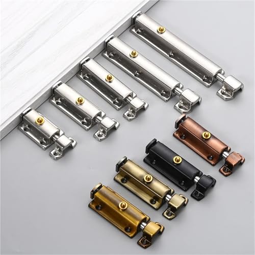 Boulon de porte en acier inoxydable avec boucle à ressort haute densité