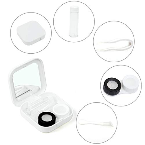 image for SimplyYours Portable Contact Lens Case Box Travel Kit Mirror + Bottle 