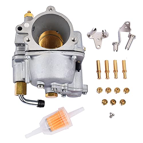 Geluoxi 1002-0025 35-0471 496564 Carb Carburetor 82026 496564 Replacement For Harley Davidson S&S Cycle Super E Shorty Carburetor Big Twin Or Sportster 11-0420 1002-0025 Super E Shorty thumb #2