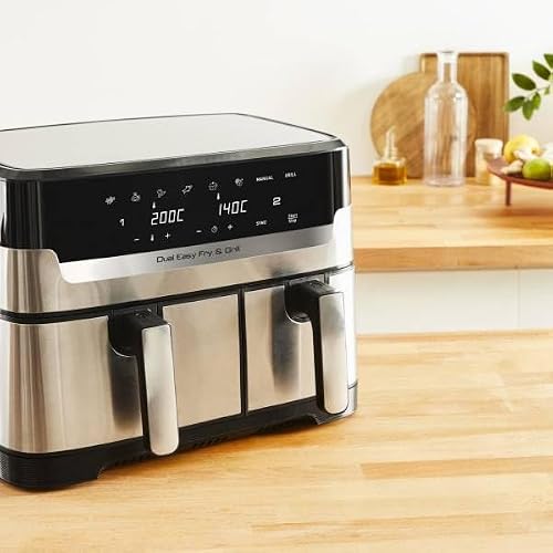 Friteuse Moulinex YY5233FB Dual Easy Fry & Grill - vue 4