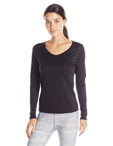 Cuddl Duds Women's Climatesmart Long Sleeve V-Neck Top