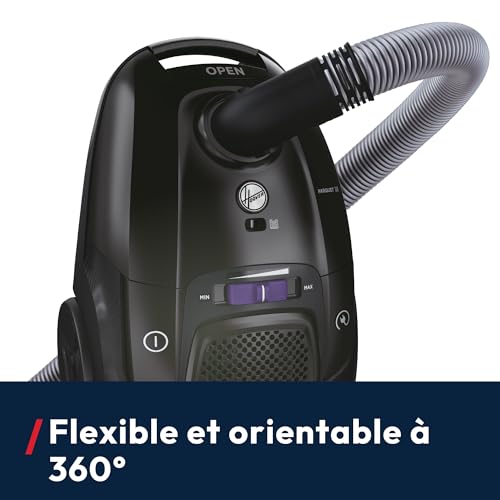 Hoover Telios Aspirateur Traîneau Silencieux avec Sac | Buse Parquet
