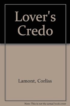 Paperback Lover's Credo: Poems of Love Book