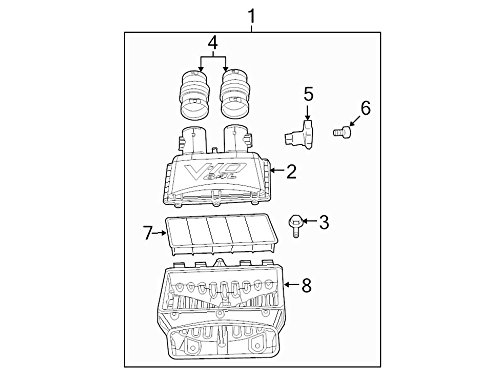 Customer Satisfaction Notification R28/R29 Engine Oil Contamination and Consumption - 2013-2014 Dodge Viper 4 Mopar 05038070AA FILTER AIR