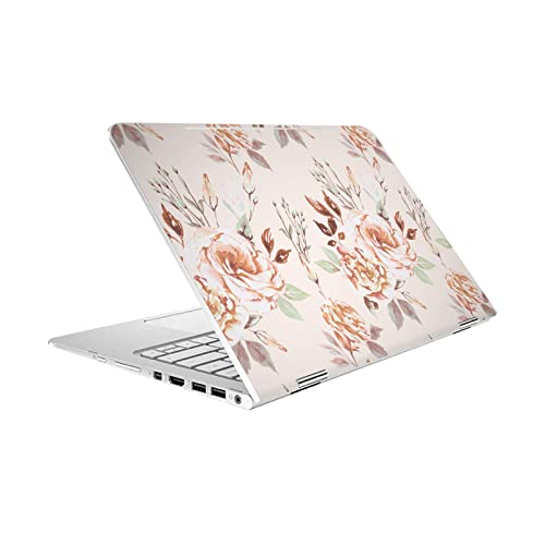 Autocollant HP Spectre Pro X360 G2 protection vinyle Lisianthus Fleur Beige