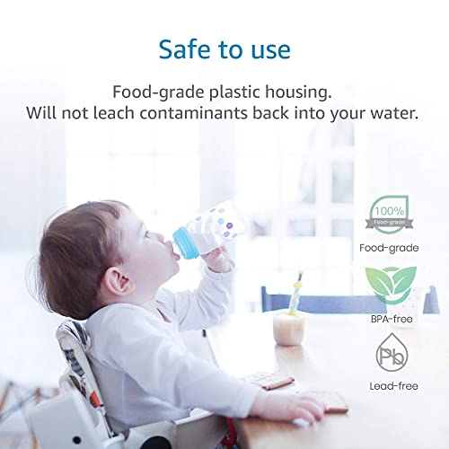 Aqua Crest 3Us-Pf01 Under Sink Water Filter, Nsf/Ansi 42 Certified Replacement For Advanced 3Us-Pf01, 3Us-Max-F01H, Delta Rp78702, Manitowoc K-00337, K-00338 Water Filter, 2 Pack, Model No.aqu-Wf00 #TOP6