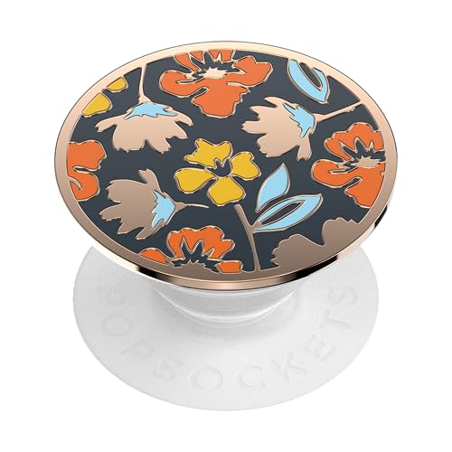 PopSockets Adhesive Phone Grip Holder Phone Stand Flower - Enamel Petal Frenzy