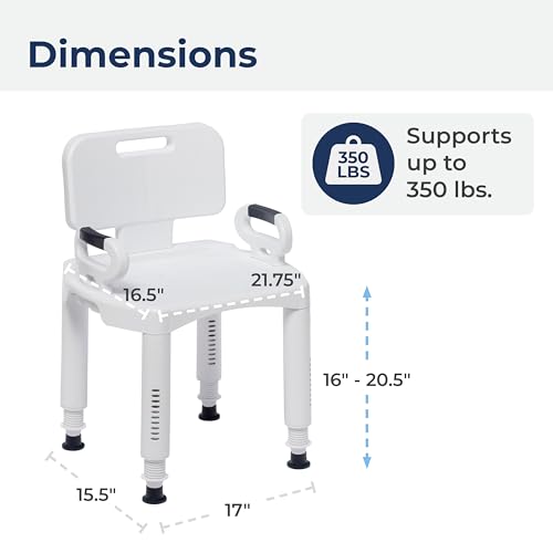 Drive Medical RTL12505 Handicap Bathroom Bench thumb #4