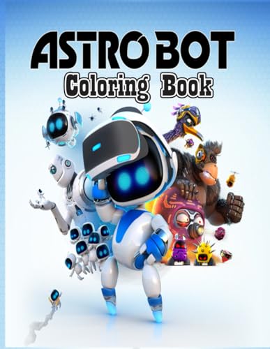 Astro-Bot Coloring Book for Kids: Cute Space Robots & Futuristic Scenes to Color | Fun Activity Book for Boys & Girls Ages 4–12