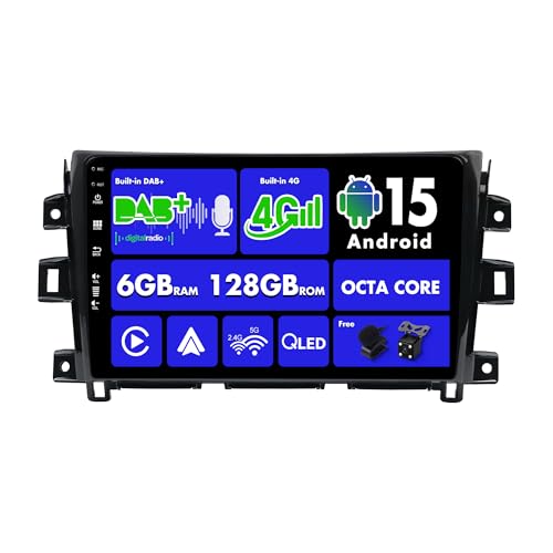 Autoradio GPS Nissan Navara NP300 pour voyager connecté en famille avec grand écran tactile