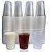 Produktbild Eden Plastikbecher - 200 Pack Einweg Trinkbecher aus Bio-PP für Wasser und Andere Kaltgetränke - 0,2 Liter Stabile Wasserbecher - Becher ist Ideal für Partybecher, Camping, Geburtstag, usw.