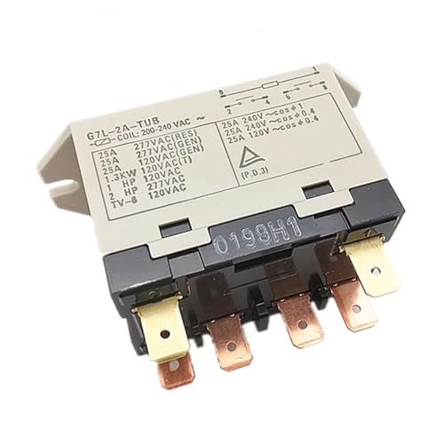 Relais haute puissance G7L 2A TUB 25A pour stopper les surchauffes de tableau en 200/240VAC