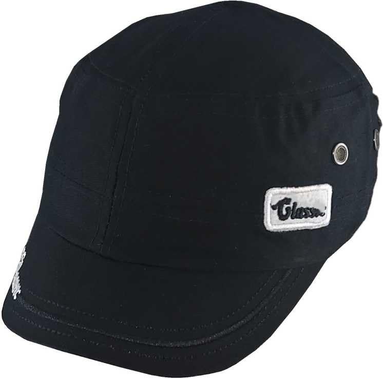 Image of Black caps Short Visor Summer Hats for Boys Pack of 1