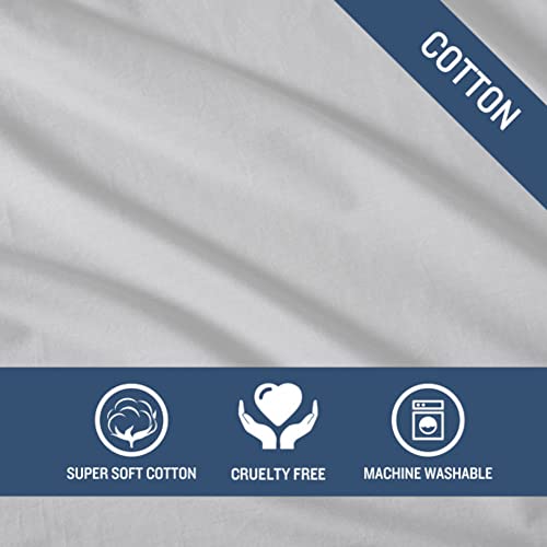 Image of Tommy Bahama - Queen Sheets, Organic Cotton Bedding Set, Softens with Each Wash (TB T200 Grey, Queen)