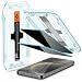 Produktbild Spigen Glas.tR EZ Fit Sichtschutz Schutzfolie kompatibel mit Samsung Galaxy S24, 2 Stück, Privacy Schutz, Kratzfest, 9H Härte Folie
