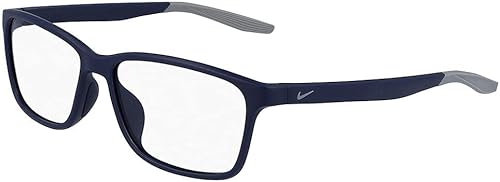 Gafas graduadas NIKE 7118 413 MATTE MIDNIGHT NAVYWOLF GREY, Azul marino medianoche mategris lobo Bio