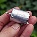 Leloo Lcuihong-Mini-Gleichstrommotor Hochgeschwindigkeitsstummermotor, RC370-FT / 22160 Edelmetallbürstenmotor, DC 5V-6V 6000RPM 2 4mm, runder elektrischer Motor DIY Ersatzteile