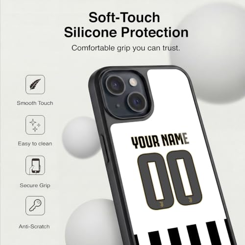 Coque Gel Renforcée iPhone 13 Juventus Protection Militaire - 6