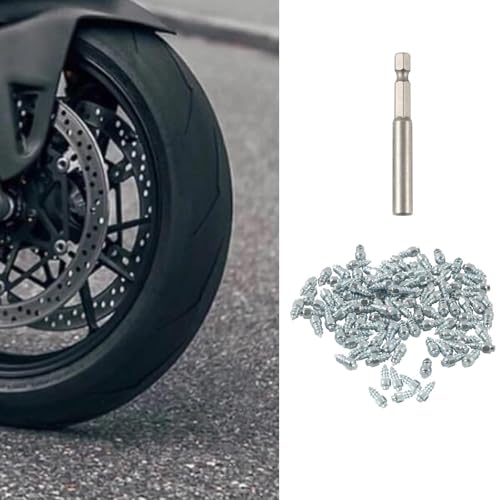 Clavos para neumáticos de invierno kit con herramienta para coche 3