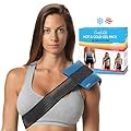 ComfiLife Ice Packs for Injuries (3 Piece Set) – Reusable Hot and Cold Pack with Wrap – Soft Gel Ice Packs for Back, Shoulder, Hip, Knee, Elbow, Joint Pain Relief – Heat & Cold Therapy (Medium)