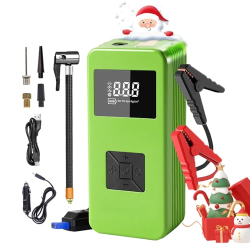 Portable Jump Starter with Air Compressor