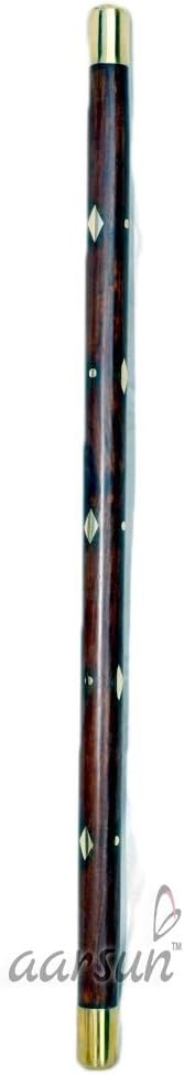 Aarsun Wooden Handcrafted Small Items (Walking Stick, Brown 1)