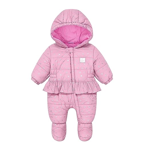 FEOYA Schneeanzug Baby – Winterkombi Mit Kapuze Für Mädchen & Jungen, 3–24 Monate