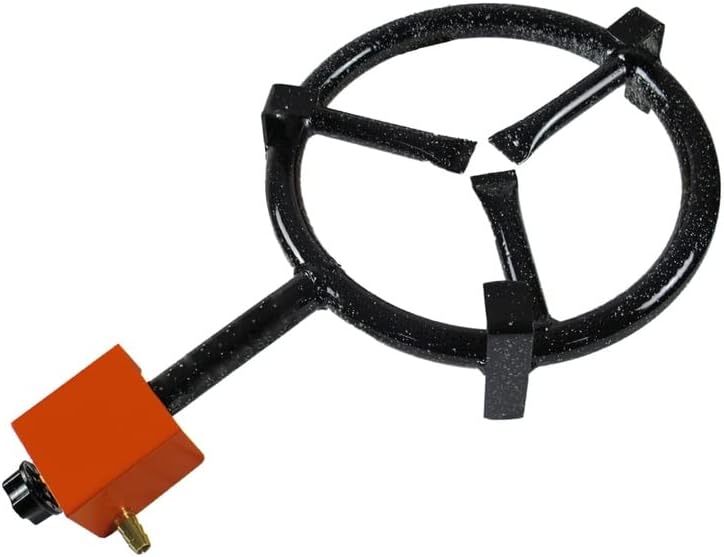 Garcima 20200 200 Butane Gas Paella Pan 200 mm, 20 cm, Black/White