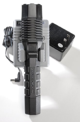 Pelican 7060 Rechargeable Tactical Flashlight With Charger (Black) #TOP2
