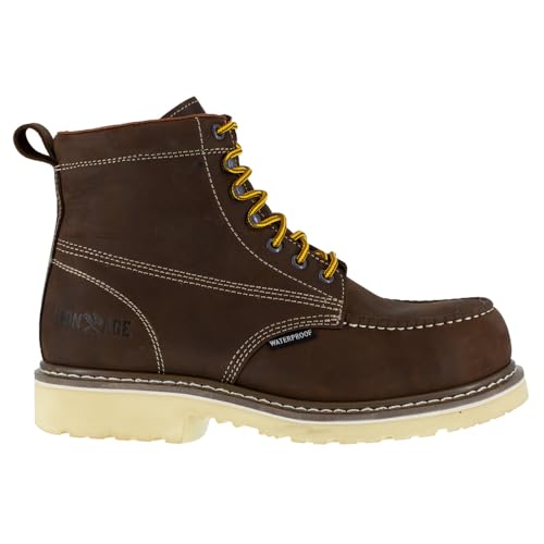 Image of Iron Age Men's Solidifier 6 Inch Waterproof Composite Toe Work Boots Construction