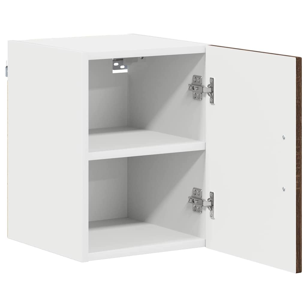 Küchenschrank Kalmar 2 Stück Braun Eichen-Optik 30 x 31 x 40 cm Aufbewahrungsschrank Küchenzubehör für Moderne Küchen mit großem Stauraum