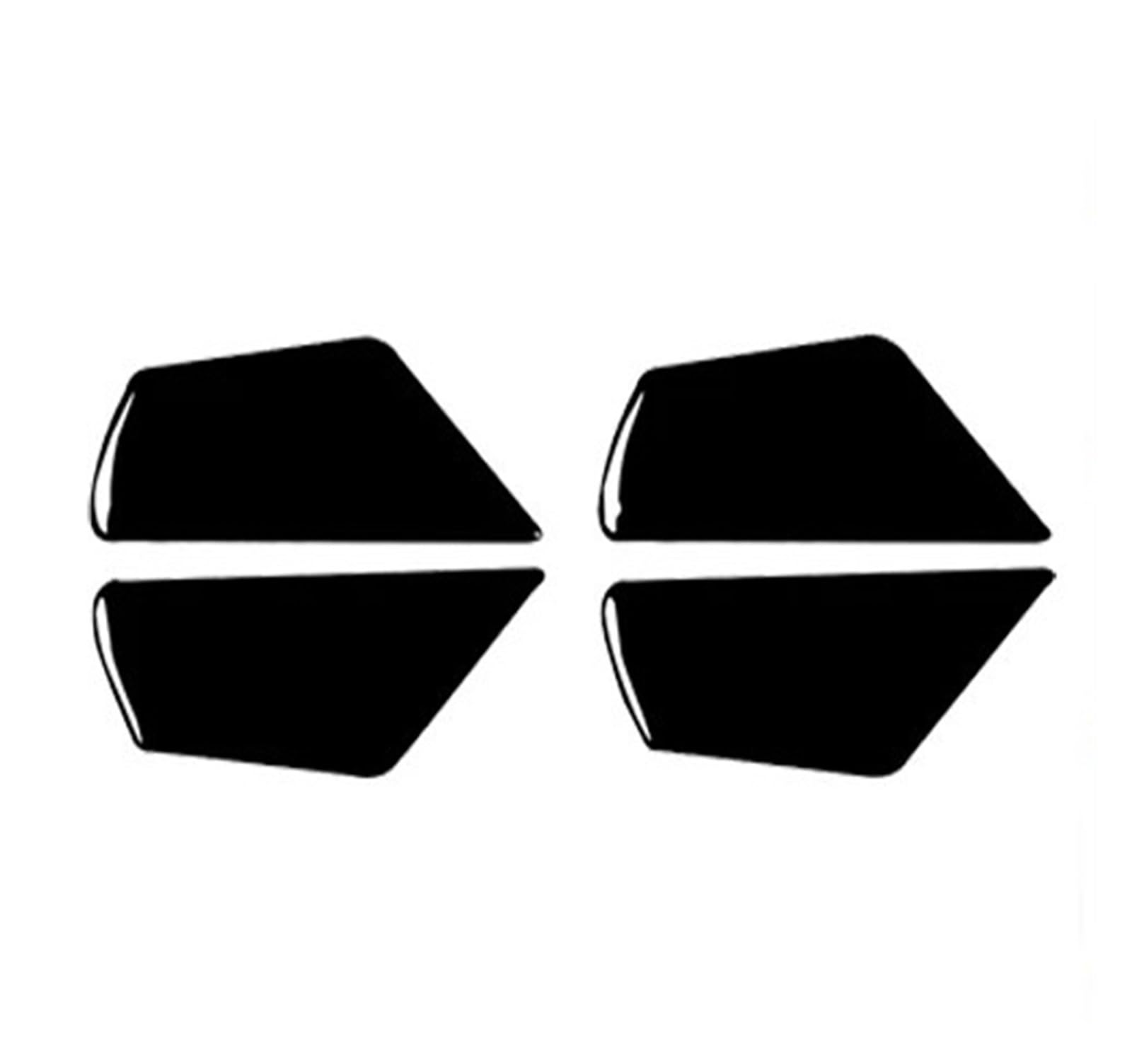 Interior Upgrade Piano Black Gear Shift Air Outlet Window Lift for Dashboard Suit Trim Car Interior Sticker for VW for Golf 7 for GTI MK7 2013-2019