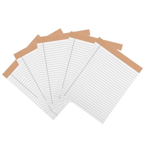 Cuaderno de notas legal NOLITOY con páginas perforadas y papel resistente que evita traspasos