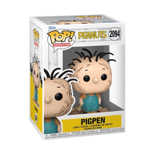 Funko Pop! TV: Peanuts S8 - Pigpen - Classic Peanuts - Figurka kolekcjonerska winylowa - pomysł na prezent - Oficjalny towar - Zabawki dla dzieci i do