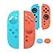 Bealuffe Silicone Cover for Switch 2 Joy-Cons Controllers with Thumb Grip Caps, Protective Silicone Case 2 Pieces (Blue and Orange)