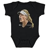 500 LEVEL Peyton Stearns Portrait One-Piece Infant Bodysuit (Black, 12M)
