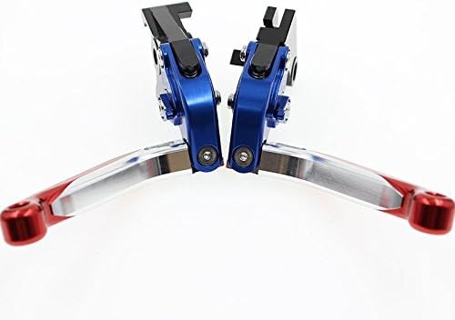 Miniatura 86 de FXCNC Billet Folding Extendable Adjustable Brake Clutch Levers Compatible with Raptor YFM660 01-04, TTR125L/LE/LW 00-16, Banshee 350 02-06