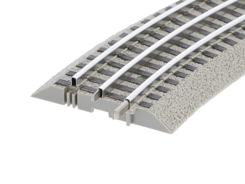 Lionel FasTrack Electric O Gauge, O36 Curve Track, 4-Pack, Curve Add-on Track Pack - Image 2
