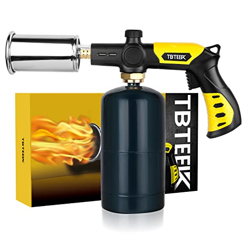 Comparison: Best Torch For Sous Vide 5 Powerful Cooking Torch, TBTEEK Sous Vide Propane Torch, Kitchen Culinary Grilling Torch Lighter for Searing Meat, Charcoal Lighter, BBQ and Campfire Starter (Tank Not Included)
