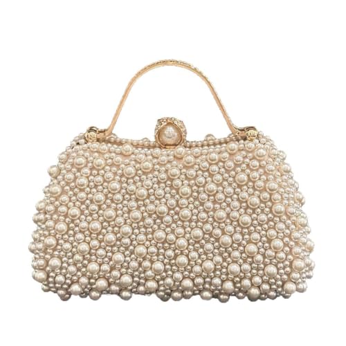 Sac à main de soirée perlé fini les mains encombrées en grand mariage