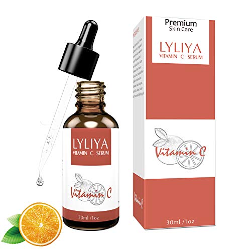 LYLIYA Vitamin C Face Serum, Poweful Retinol Serum, Anti Aging Anti-Wrinkle Facial Serum with Niacinamide, Anti Wrinkle Formula for Face- Dark Circle - 1 oz