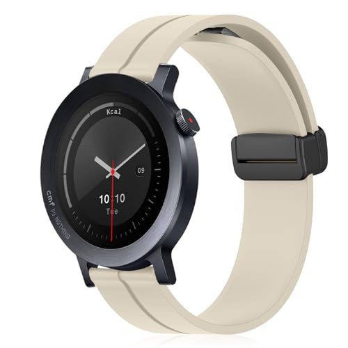 [RicYeel] ���C�t�� �V���R���o���h CMF by Nothing Watch 3 Pro/Pro 2/Pro �Ή� �����o���h �}�O�l�b�g�t�� �����ȒP �_�炩�� �X�|�[�c �X�g���b�v �ւ��o���h �����x���g CMF by Nothing Wat