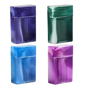 raspbery Sigarettendoos plastic sigarettendoos, 3 vakken, willekeurige kleur kopen