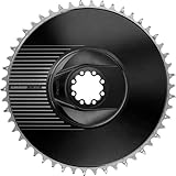 SRAM RED Aero X-Sync 44T Direct Mount Chainring - 12-Speed Aluminum, Black, 8-Bolt, Time Trial & Triathlon Aero Performance, Wide-Tooth Chain Control, X-Range Gear Range, Lightweight Stiffness &